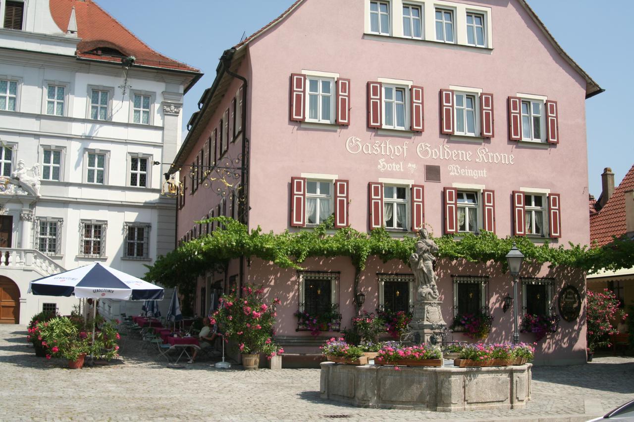 Gasthof & Hotel Goldene Krone Iphofen Exterior foto